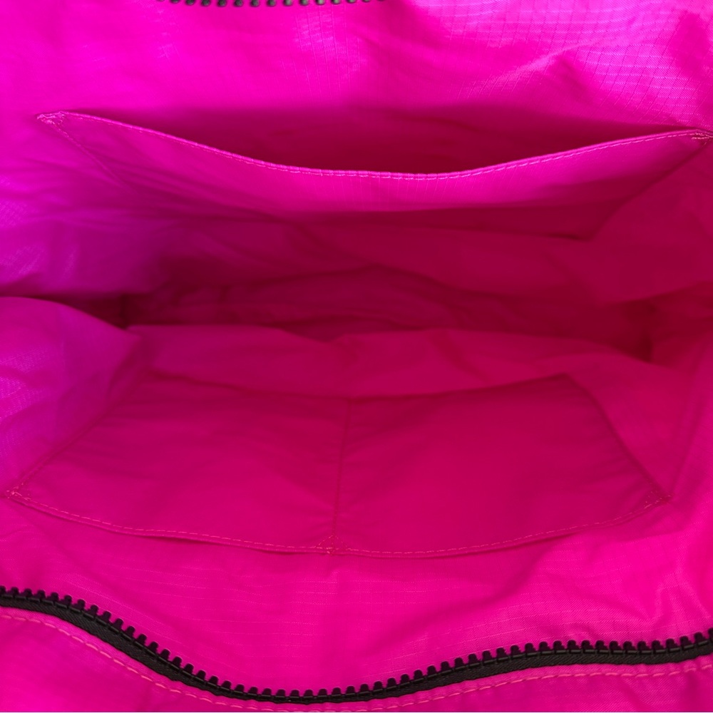 UGG Krystal Puffer Tote Bag Channel Quilted Pink Rock Rose - Picture 7 of 17